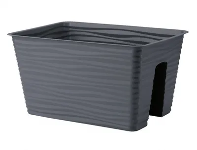Zdjęcie produktu dla Nohel Garden SAHARA plastikowa balustrada skrzynia 40cm