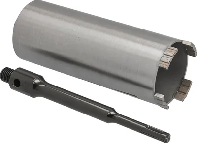 Produktbild von Diamantbohrkrone Ø 72 mm Nutzlänge 180 mm mit SDS+-Aufnahme 200 mm Segmenthöhe 10 mm Diamant Bohrkrone Trockenbohrkrone Kernbohrer Betonbohrkrone Kernbohrkrone BTEC