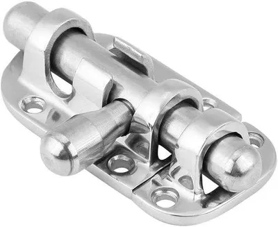 Obrázok produktu pre Nerezová dverová západka 60 mm, robustná a stabilná