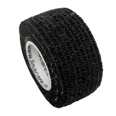 Produktbild von LisaCare Fingerpflaster - Schwarz - 2,5cm x 4,5m