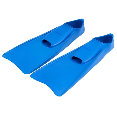 Produktbild von Sport-Thieme Schwimmflossen "Gummi", Blau, 46 cm, 44-45