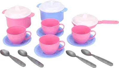 Produktbild von TECHNOK Spielzeugschiffe Teller Pots Cup Marylynka 1 Techno 2209 P24 Mixpreis für 1 PCs