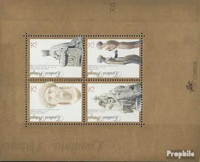 Produktbild von Briefmarken Portugal 1993 Mi Block95 (kompl.Ausg.) postfrisch Skulpturen