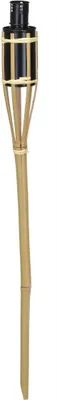 Produktbild von gartenfackel Bajonett 65 cm Bambus hellbraun