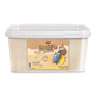Zdjęcie produktu dla Vitapol piasek dla ptaków o smaku cytrynowym, wiaderko 5,4 kg, higieniczny i bezpyłowy