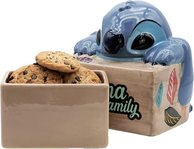 Imagen del producto de Bote de Galletas Ohana Means Family Lilo & Stitch Disney Cerámica