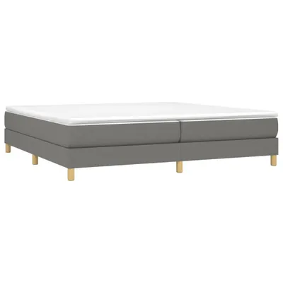 Produktbild von "Winter Sale" Boxspringbettgestell Dunkelgrau 200x200cm Stoff - clorisNeu871542 - Klassische BettenJugendbett Tagesbett