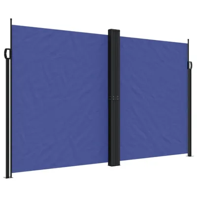 Immagine prodotto di vidaXL Tenda laterale estensibile blu 200x1200 cm