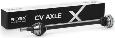 Produktbild von RIDEX 13D0049 Antriebswelle Vorne Rechts für VW Golf VII Schrägheck (5G1, BQ1, BE1, BE2) GOLF VI (5K1) Golf V Schrägheck (1K1) TOURAN (1T1, 1T2)