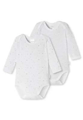 Produktbild von Schiesser Babys Unisex 2PACK Bodies 1/1 98  sortiert 1 Pack (Mehrfach)
