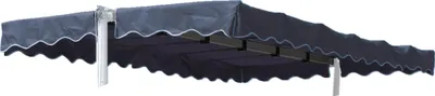 Produktbild von Ersatzdach Standmarkise Dubai Markise Grau 375 x 225 cm