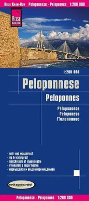 Obrázok produktu pre Mapa Peloponéz / Peloponéz (1:200.000)