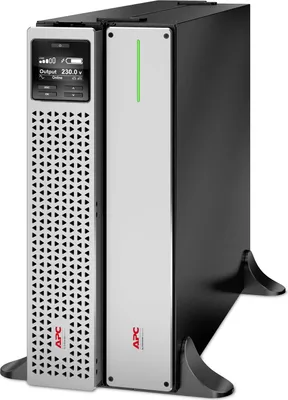 Produktbild von APC Smart-UPS On-Line, 2200kVA, Lithium-Ionen, Rackmontage 4HE, 230V, 6x C13+2x C19 IEC Ausg., SmartSlot, Netzkarte, lange Laufzeit, Rack-Einbausatz, Doppelwandler (Online), 2,2 kVA, 1980 W, Sine, 230 V, 40 - 70 Hz