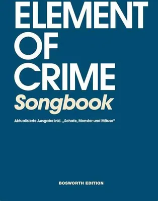 Produktbild von Element Of Crime: Songbook für Gitarre, Gesang