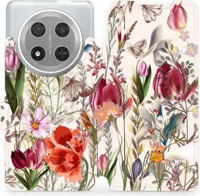 Produktbild von Handyhülle mit klappe für Honor Magic7 Lite, Mobiwear Book, Blumenstrauß