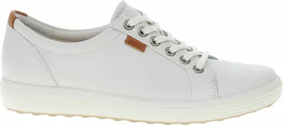 Produktbild von Ecco SOFT 7 LADIES Damenschuhe - sportliche Schnür- Halbschuhe weiß NEU