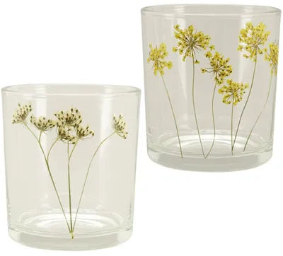 Image de Photophores Gypsophile Fleurs des champs Verres à bougie 7,3 cm