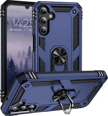 Produktbild von Armor Outdoor Handyhülle für Samsung Galaxy A15 / A15 5G Handy Panzer Case Cover Schutzhülle Farbe: Blau