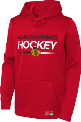 Obrázek produktu pro Dětská mikina Chicago Blackhawks NHL Authentic Pro Hoodie Po Hood Velikost: Dětské S (6 - 9 let)