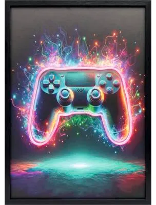Produktbild von Gerahmtes Bild LED Neon Controller 50x70 cm