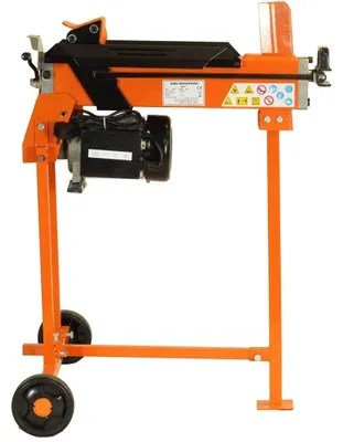 Productafbeelding van Houtsplijter Elektrisch - 5 Ton Splijtkracht - 2200 W Motor - 370 mm Loglengte - Met Werkbank