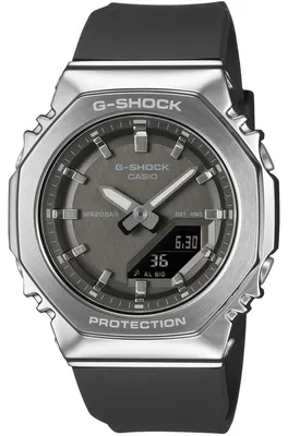 Productafbeelding van Casio G-Shock GM-S2110-1A1ER horloge, waterdicht tot 20 BAR