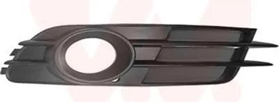 Produktbild von VAN WEZEL Lüftungsgitter Grill Stoßfänger für AUDI A6 Avant (4G5, 4GD, C7) mit Loch/Löchern für Nebellampen