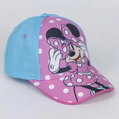 Immagine prodotto di Berretto estivo Disney Minnie Mouse - berretto per bambini con stampa e protezione UV blu