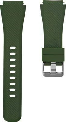 Produktbild von SYSTEM-S Armband flexibel aus Silikon 20mm für Huawei Watch 2 Smartwatch in Grün