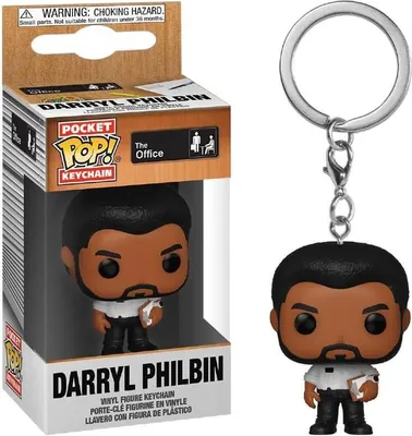 Image de The Office - Darryl Philbin - Porte-clés Funko Pocket POP!