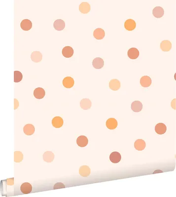 Obrázek produktu pro ESTAhome tapeta tečkovaný vzor růžová a oranžová 50 x 900 cm