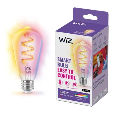 Produktbild von Smarte Glühbirne "White & Color", 40W, E27, ST64, dimmbar (00228361)