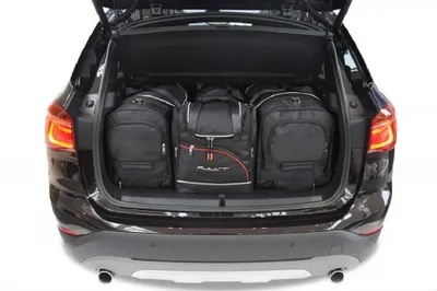 Produktbild von KJUST Dedizierte Reisetaschen 4 stk kompatibel mit BMW X1 PHEV 2015+ KOFFERRAUMTASCHEN SET 4 STK
