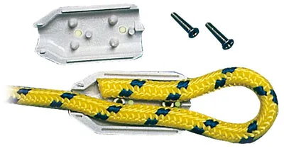 Produktbild von Kunststoff - Seilklemmen / Tauwerkklemmen zur Augenfertigung 12/14 mm , 1 Paar