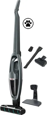 Obrázok produktu pre AEG QX8-2-PANI, Tyčový vysávač 2 v 1, Bezvreckové, Šedá, Suchý, Cyklónový / filtrovanie, 80 dB