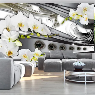 Produktbild von Basera Fototapete Orchideenmotiv b-A-0088-a-b, Vliestapete, 350x245 cm