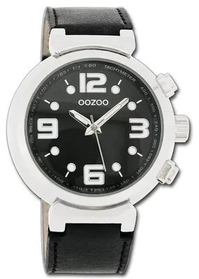 Obrázek produktu pro Hodinky Oozoo, pánské/dámské, kolekce Vintage, černé, s kovovým řemínkem, quartz, analogové, model D3UOC4254A