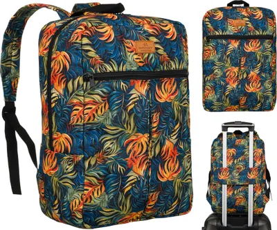 Productafbeelding van Rovicky dames reistassen, rugzak van multicolor stof, 40x25x20 cm