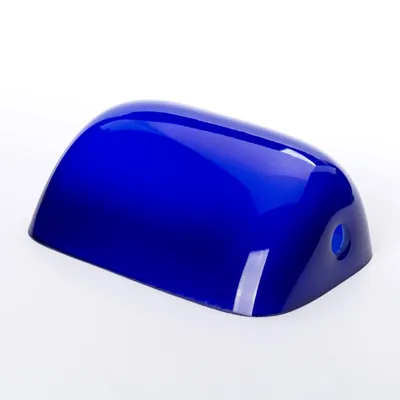 Obrázek produktu pro Malá náhradní skleněná lampička banketka skleněná lampička banketka, stolní lampa, 150x90x60mm, modrá