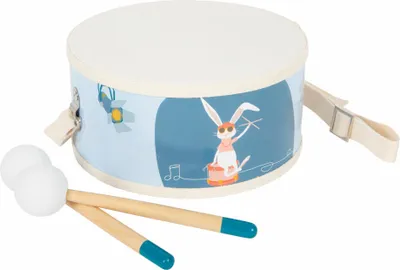 Produktbild von Small Foot - Houten Trommel Groovy Beats met Stokken, 3dlg.
