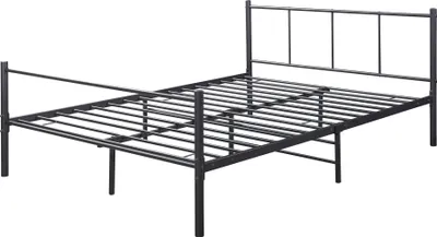 Produktbild von Metallbett 'Laos' 140x200 cm Schwarz Metall