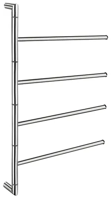Produktbild von Smedbo OUTLINE - Schwenkbare Bad/Garderobenleiste 4-armig in Edelstahl poliert FK634