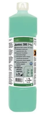 Produktbild von 6x TASKI Jontec 300, Niedrigschäumender, neutraler Fußbodenunterhaltsreiniger | Flasche (1 l)