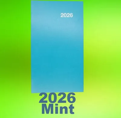 Produktbild von Taschenplaner - Mint - 2026 Kalender Taschenkalender Monatskalender Timeplaner
