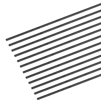 12 Kohlefaserstäbe 1 mm x 100 mm für RC-Modellbau