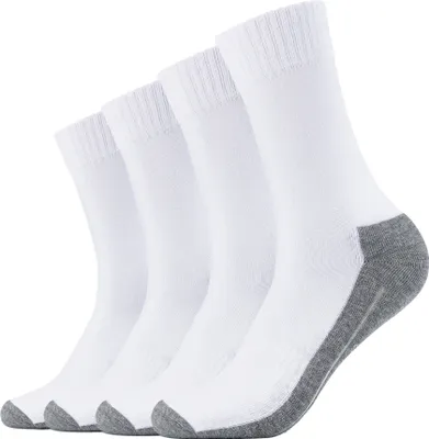 Produktbild von Camano Sportsocken 4er-Pack Pro Tex Function mit verstärkter Ferse white 43-46