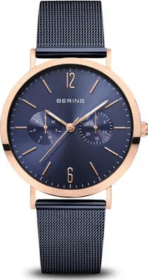 Produktbild von Bering Damen Armbanduhr Classic 36 mm Armband Milanaise 14236-367