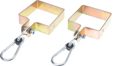 Produktbild von Aqbau® 2 x hojdacia svorka 100 x 100 mm hojdací hák hojdacie upevnenie