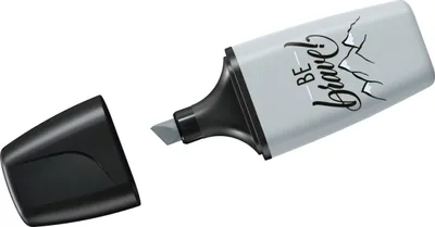 Produktbild von STABILO BOSS MINI Textmarker - 2+5 mm - Pastellove 2.0 - Seidengrau - 10 Stück