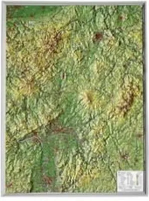 Obrázok produktu pre Hessen klein 1:700.000 Reliefkarte